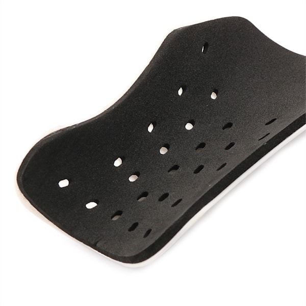Ventilation Shin Guards, Puma White-Puma Black, large-MEX