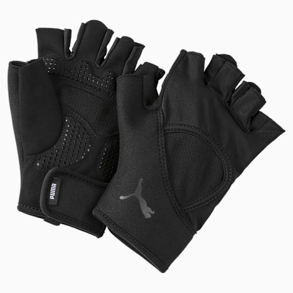 Essential Training Fingered Gloves, Puma Black, large-MEX