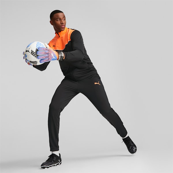 ULTRA Grip 3 RC Goalkeeper Gloves, Ultra Orange-Blue Glimmer, large-ZAF