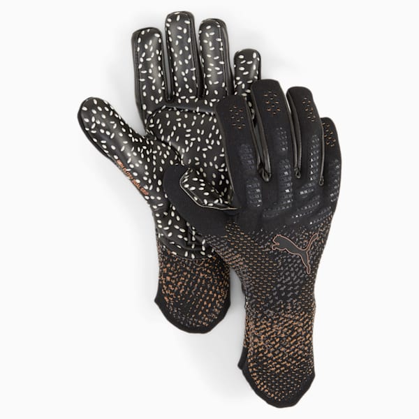 Guantes de arquero FUTURE Ultimate NC, PUMA Black-Shadow Gray-Copper Rose, large-ARG