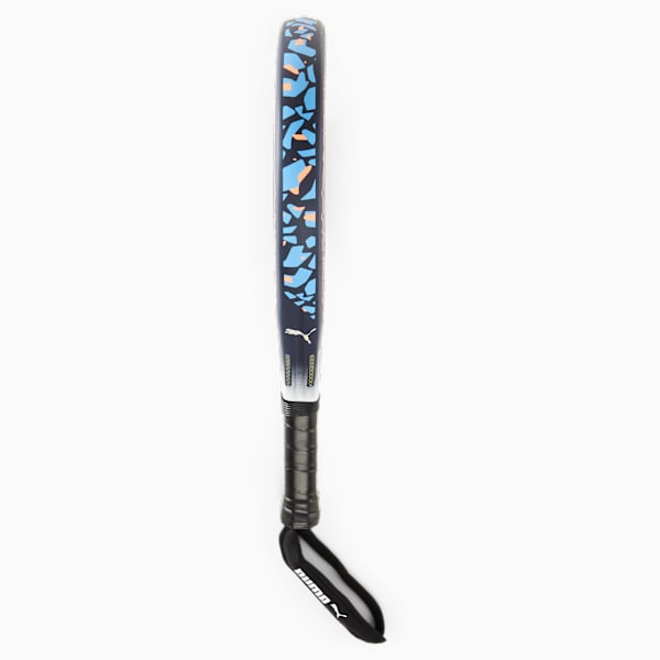 SolarATTACK PWR Padel Racket, New Navy-Ultra Orange-PUMA White-Team Light Blue, large-MEX