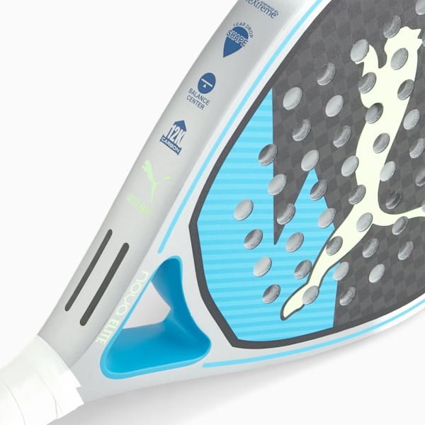 Paleta de pádel NOVA PADEL ELITE HYB, PUMA Black-Luminous Blue-Glacial Gray, large-ARG