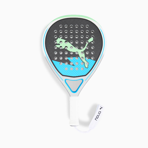 Paleta de pádel NOVA PADEL ELITE HYB, PUMA Black-Luminous Blue-Glacial Gray, large-ARG