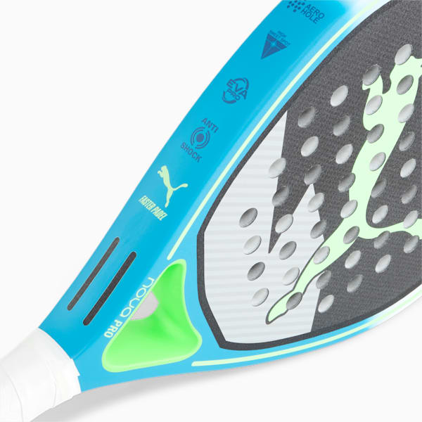 Paleta de pádel NOVA Padel Pro HYB, PUMA Black-Glacial Gray-Luminous Blue, large-ARG