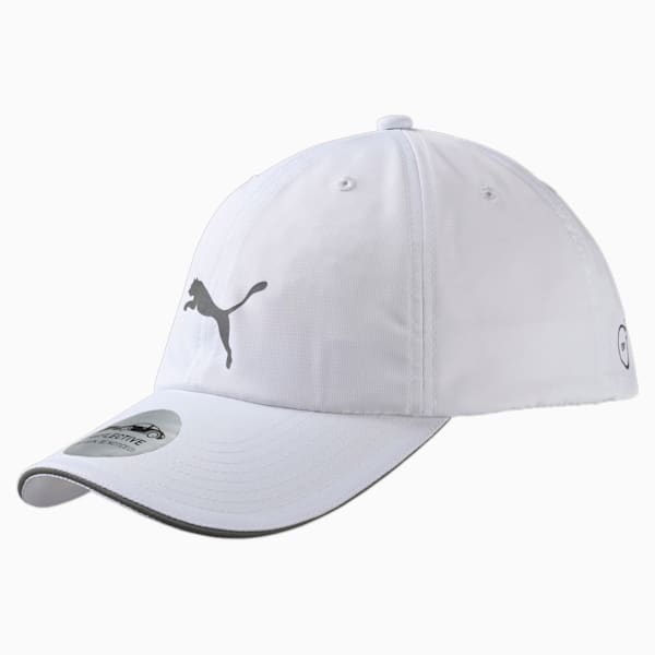 Running Cap III, white, large-ZAF