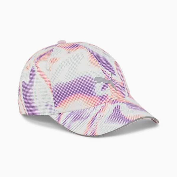 Running Cap III, PUMA White-Grape Mist-AOP, large-ZAF