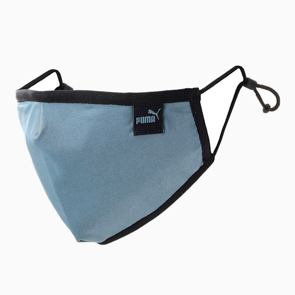 PUMA Face Mask (Set of 2), Grape Leaf-China Blue, large-ZAF