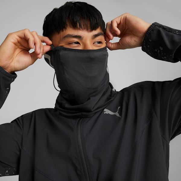 SEASONS Trail Running Neck Warmer, Puma Black, large-ZAF