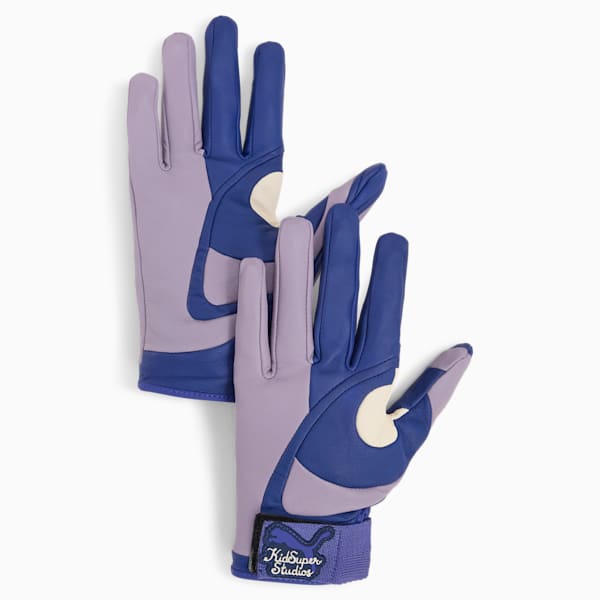 Guantes PUMA x KIDSUPER para hombre, Island Pink-Blissful Blue, large-ARG