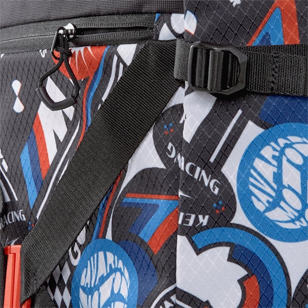 Mochila BMW M Motorsport Statement, Puma Black-AOP, large-ARG