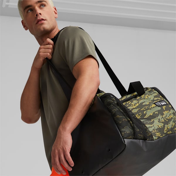 Bolso de training mediano, PUMA Black-camo, large-ARG