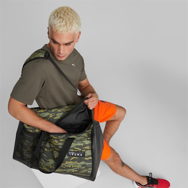 Bolso de training mediano, PUMA Black-camo, large-ARG