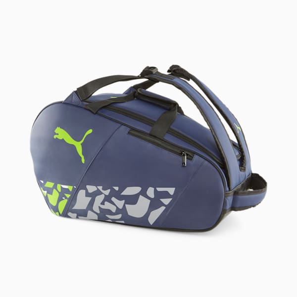 SolarATTACK Padel Tennis Bag, New Navy-Fast Yellow-PUMA White, large-ZAF