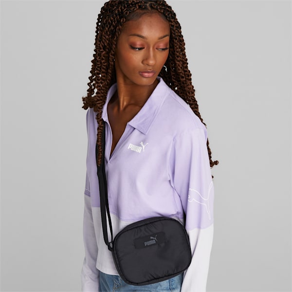 Bolso bandolera Core Pop PUMA x Cristina Pedroche, PUMA Black, large-ARG