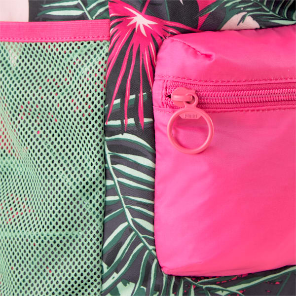PRIME Vacay Queen Backpack Youth, Glowing Pink-PUMA Black, large-ZAF