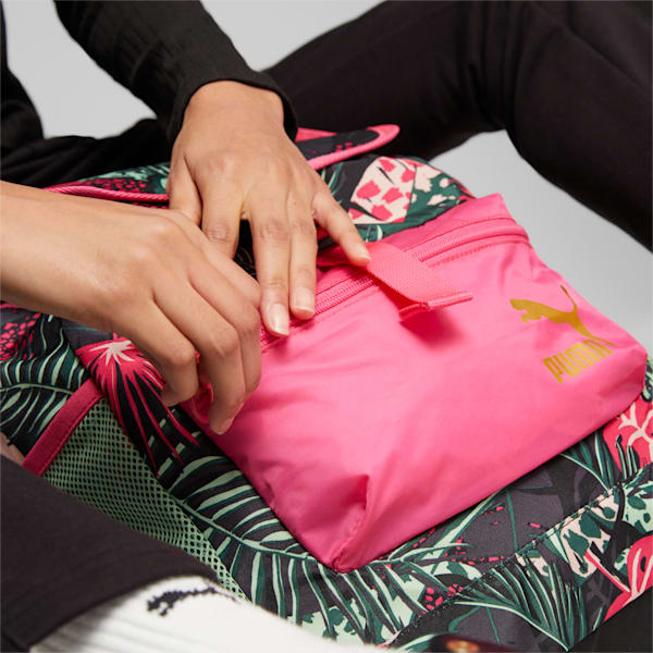 Mochila juvenil PRIME Vacay Queen, Glowing Pink-PUMA Black, large-ARG