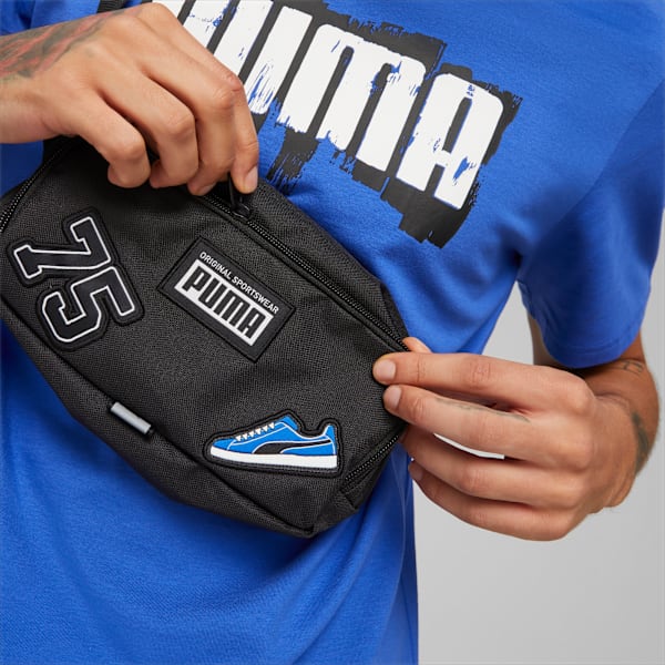 Riñonera Patch, PUMA Black, large-ARG