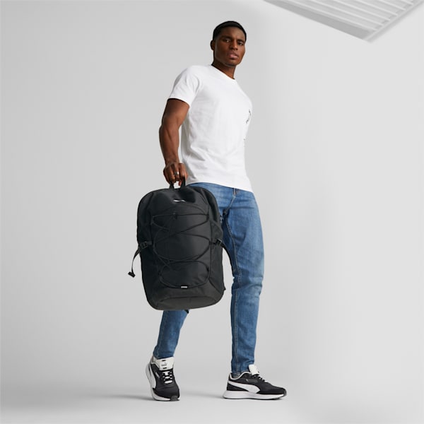 PUMA Plus PRO Backpack, PUMA Black, large-ZAF