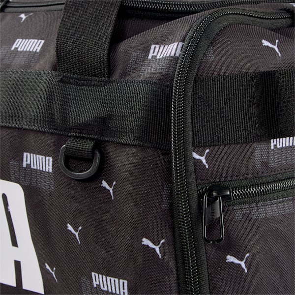 Challenger S Duffle Bag, PUMA Black-LOGO APP, large-ZAF
