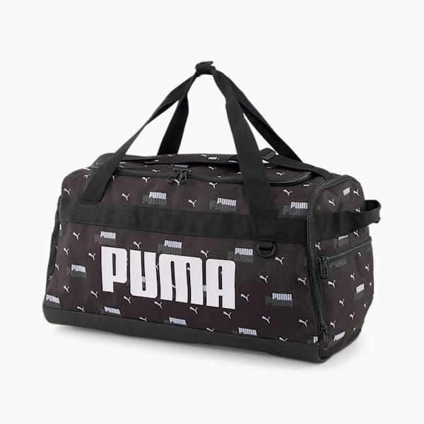 Challenger S Duffle Bag, PUMA Black-LOGO APP, large-ZAF