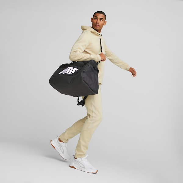 Challenger M Duffle Bag, PUMA Black, large-ZAF