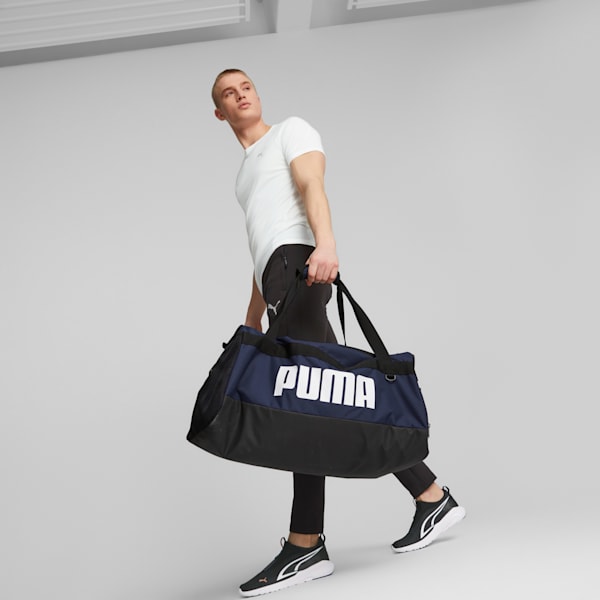 Challenger M Duffle Bag, PUMA Navy, large-ZAF
