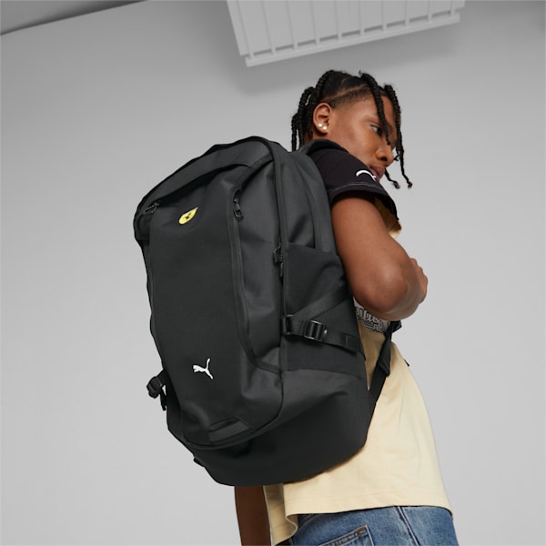 Scuderia Ferrari SPTWR Statement Backpack, PUMA Black, large-ZAF