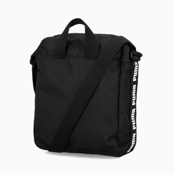 Evo Essentials Portable Shoulder Bag, PUMA Black, large-ZAF
