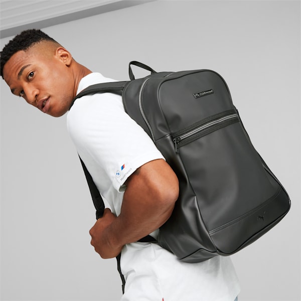 BMW M Motorsport Pro Backpack, PUMA Black, large-ZAF