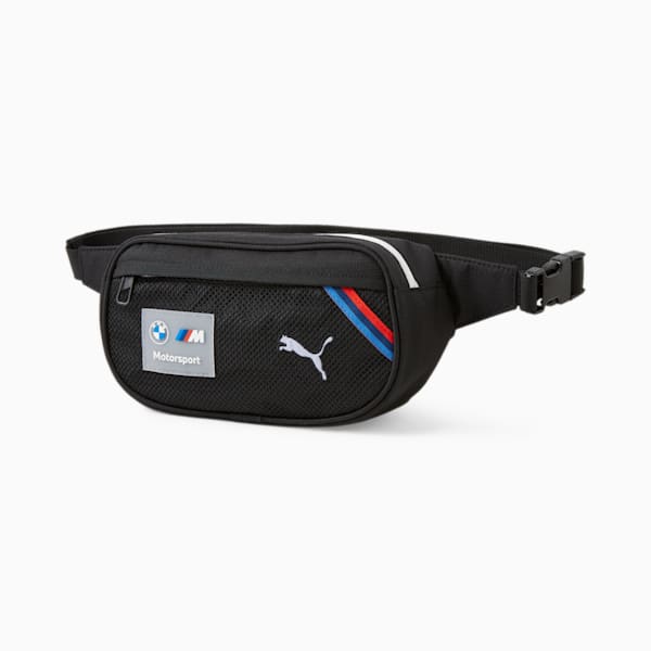 BMW M Motorsport Waist Bag, PUMA Black, large-ZAF