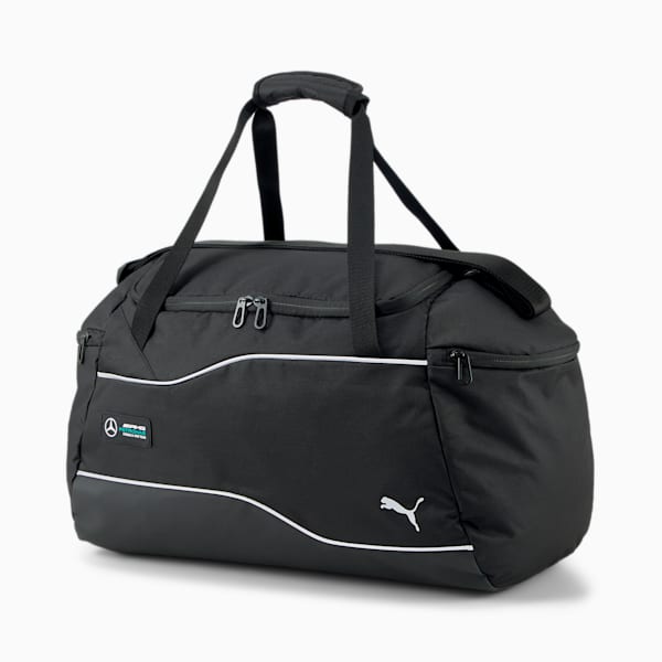Mercedes AMG-PETRONAS F1 Duffle Bag, PUMA Black, large-ZAF