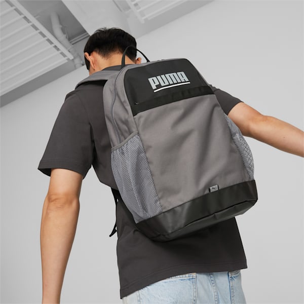PUMA Plus Backpack, Cool Dark Gray, large-ZAF