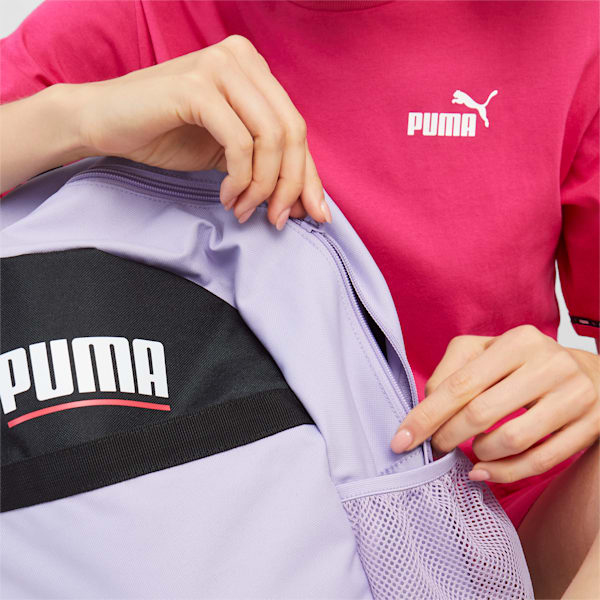 PUMA Plus Backpack, Vivid Violet, large-ZAF