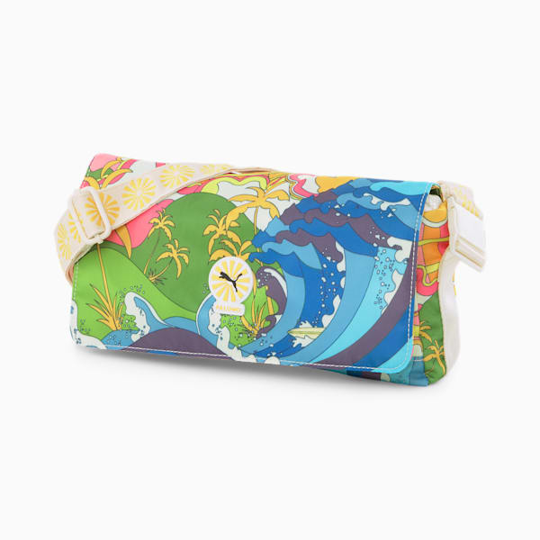 PUMA x PALOMO X-Body Clutch Bag, Pristine-AOP, large-ZAF
