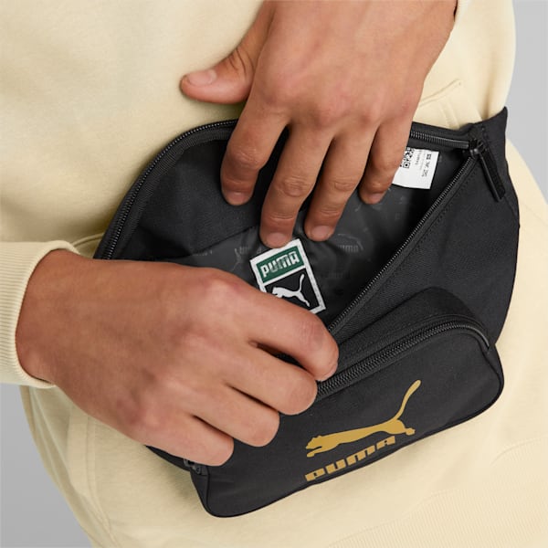 Classics Archive Waist Bag, PUMA Black, large-ZAF