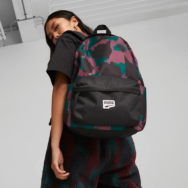 Mochila Downtown, PUMA Black-AOP, large-ARG