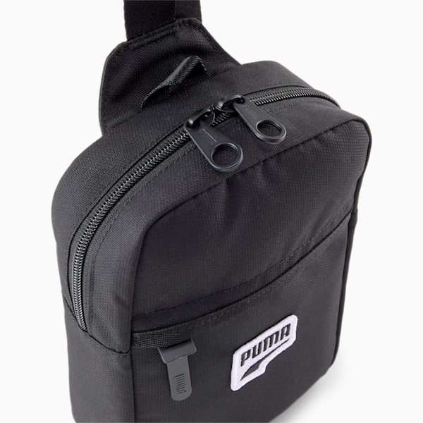 Downtown Front Loader Bag, PUMA Black, large-ZAF