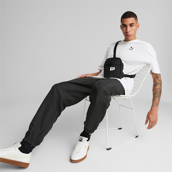 Downtown Front Loader Bag, PUMA Black, large-ZAF