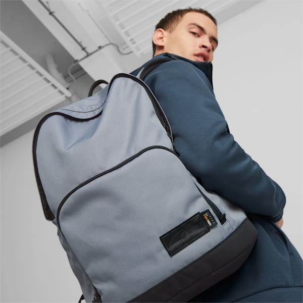 PUMA Axis Backpack, Gray Tile, large-ZAF
