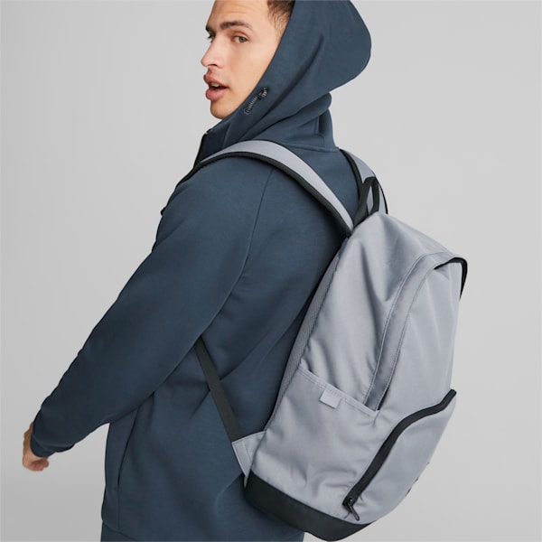PUMA Axis Backpack, Gray Tile, large-ZAF