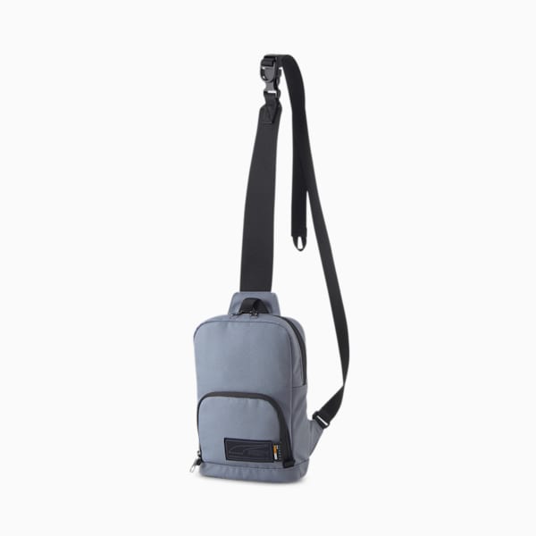 PUMA Axis Front Loader Pouch Bag, Gray Tile, large-ZAF