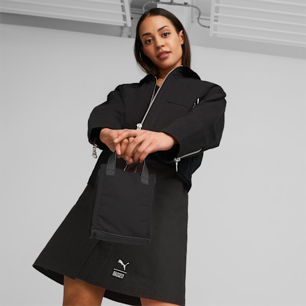 Bolso de hombro PUMA x THE RAGGED PRIEST, PUMA Black, large-MEX
