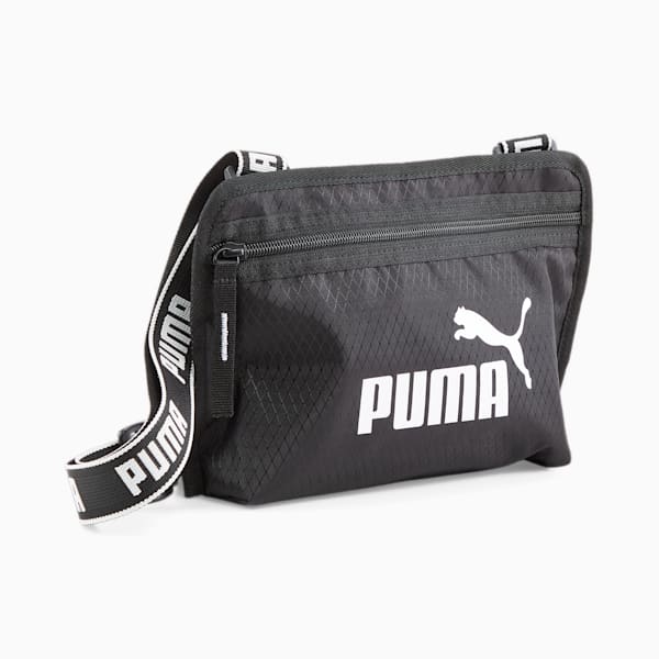 Core Base Shoulder Bag Women, PUMA Black, large-ZAF