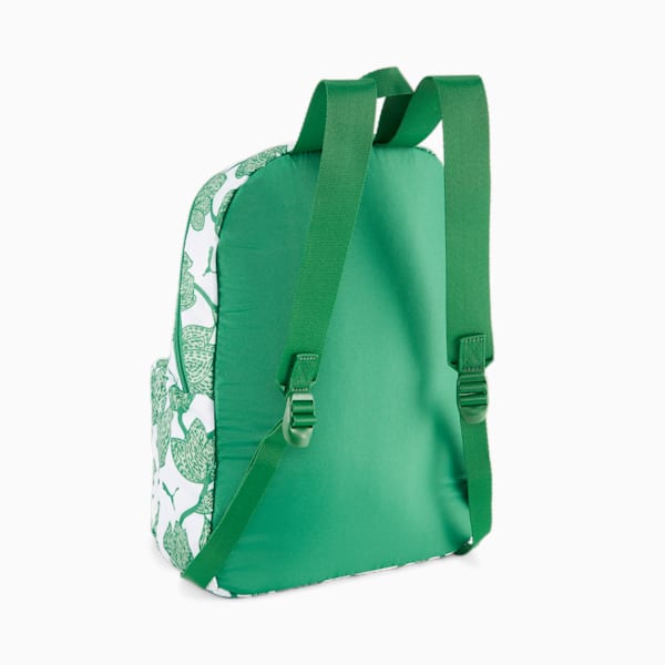 Core Pop Backpack, Archive Green-Blossom AOP, large-ZAF