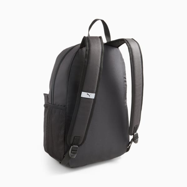 PUMA Phase Backpack, PUMA Black-Golden Logo, large-ZAF