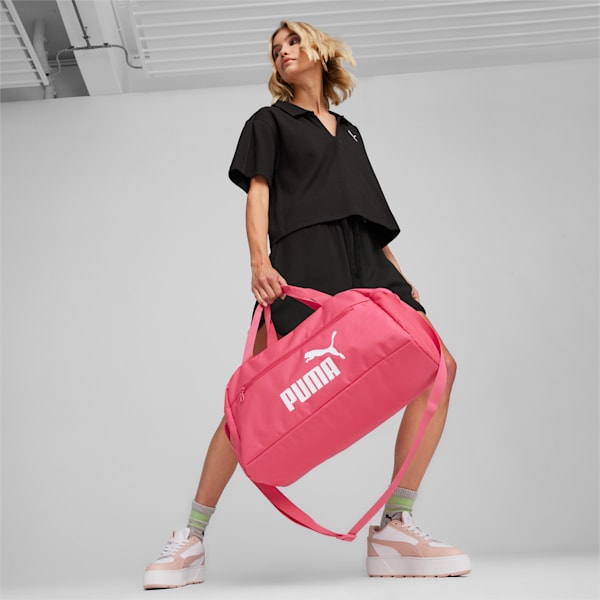 PUMA Phase Sports Bag, Garnet Rose, large-ZAF