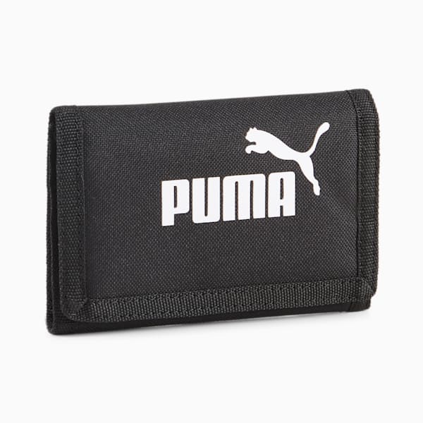 PUMA Phase Wallet, PUMA Black, large-ZAF
