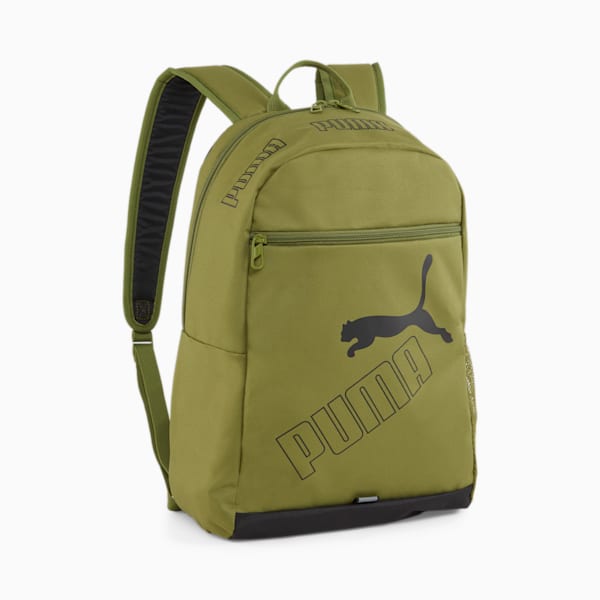 PUMA Phase Backpack II, Olive Green, large-ZAF