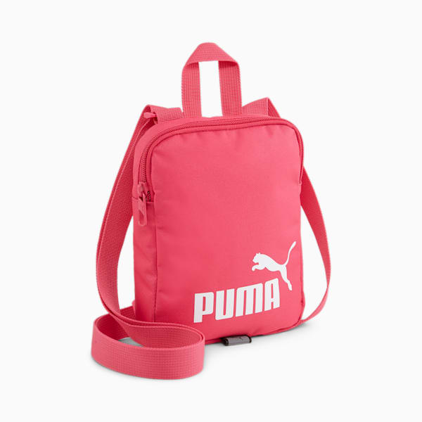 PUMA Phase Portable Bag, Garnet Rose, large-ZAF