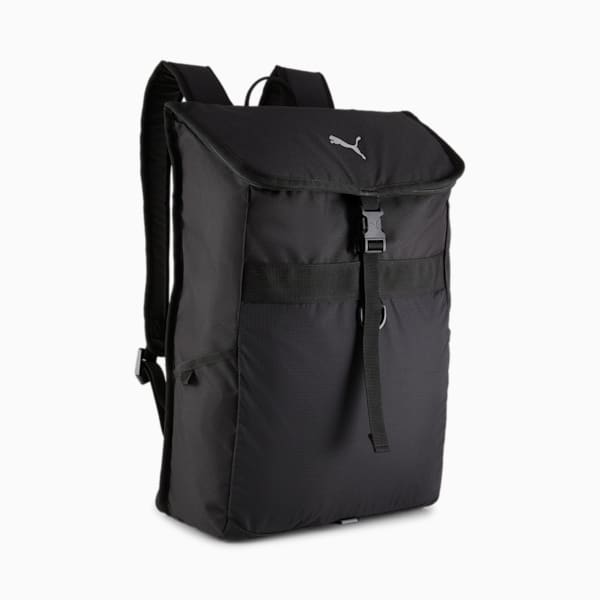 PUMA Open Road Backpack, PUMA Black-Open Road AOP, large-ZAF